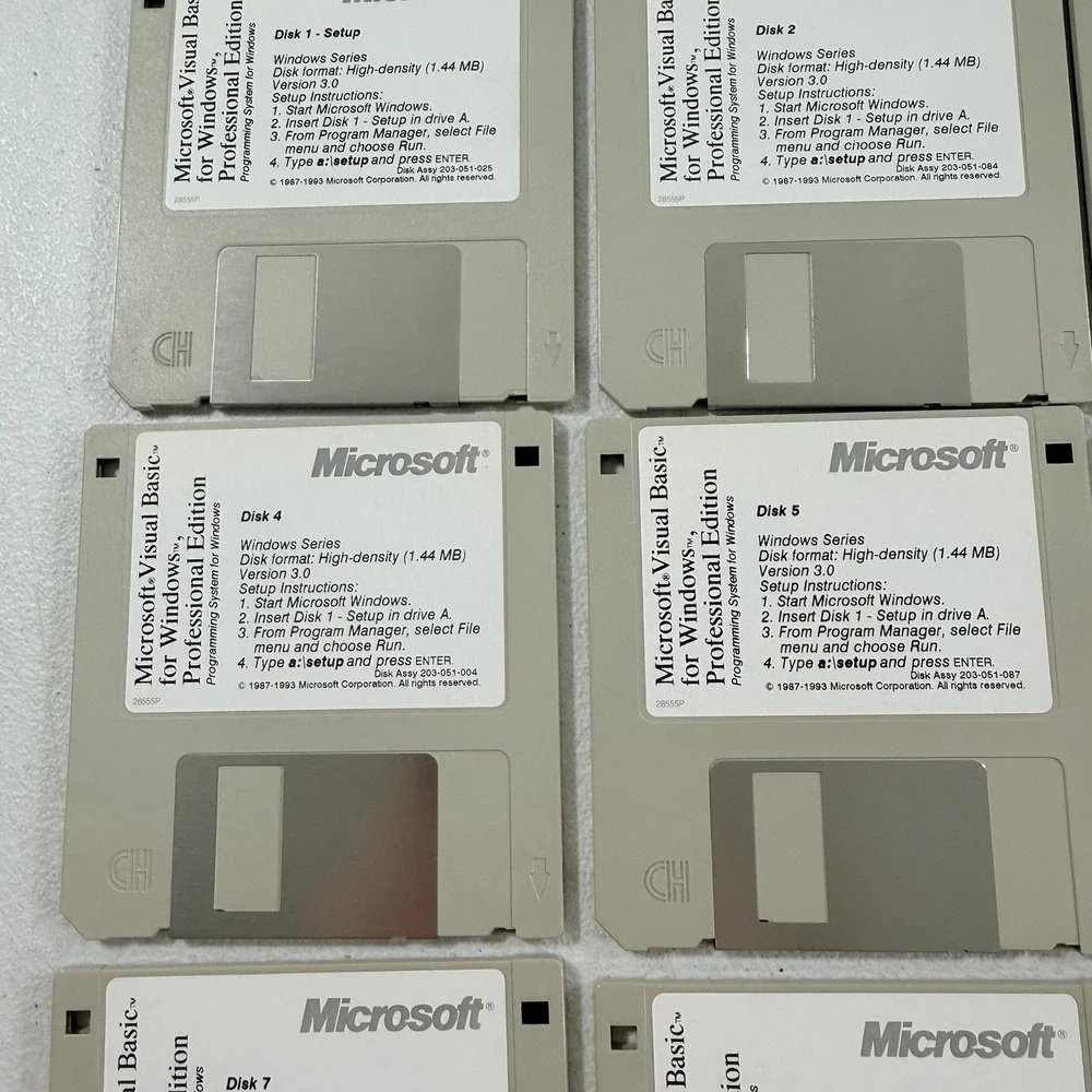 Microsoft Visual Basic 3.0 Professional Edition 3.5